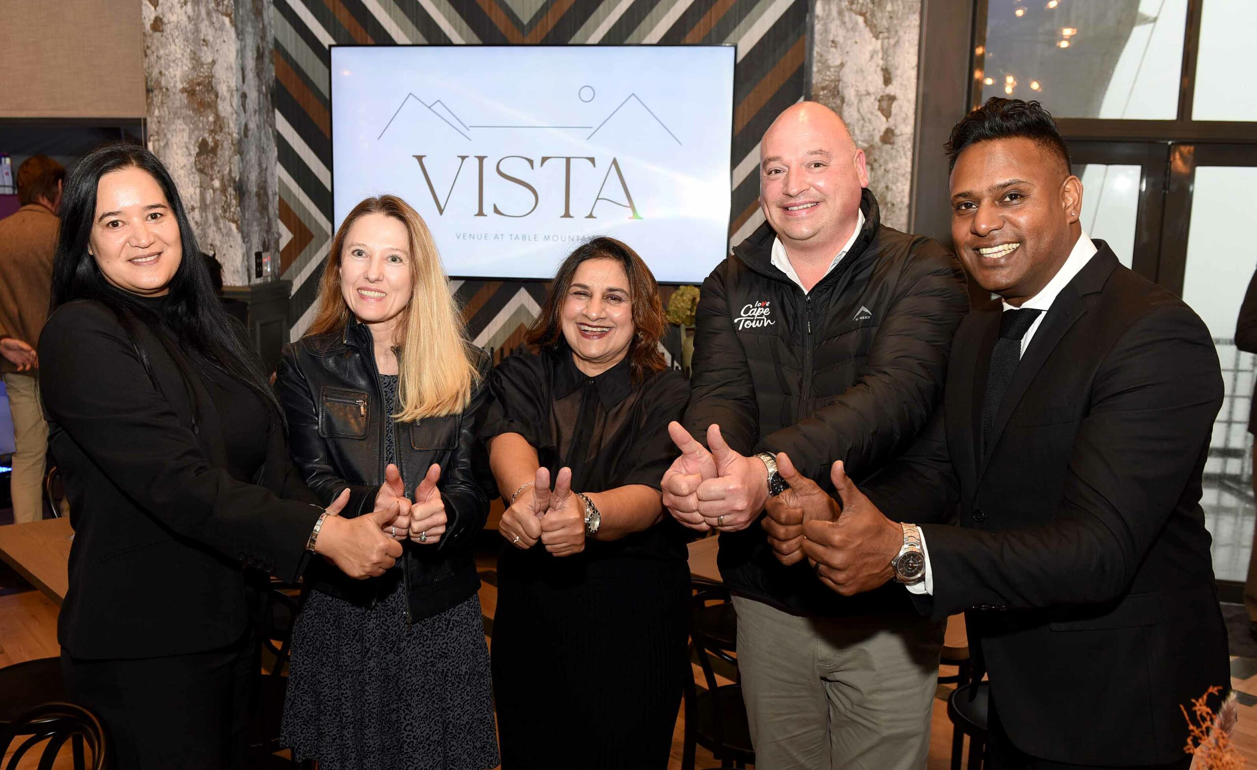 10 Selma Hercules Rianda Williams Wahida Parker Alderman James Vos And Ronald Ramsany At The Launch Of The Brand New Functions Venue VISTA By Table Mounta Scaled